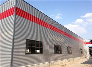 厂家东莞 采用0.426mm厚彩钢板做钢结构厂房围护
